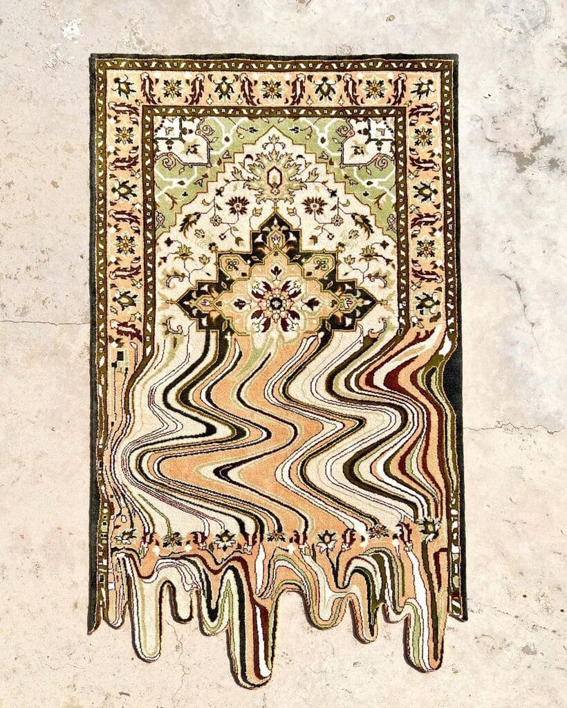 Melted Dreams Handmade Rug