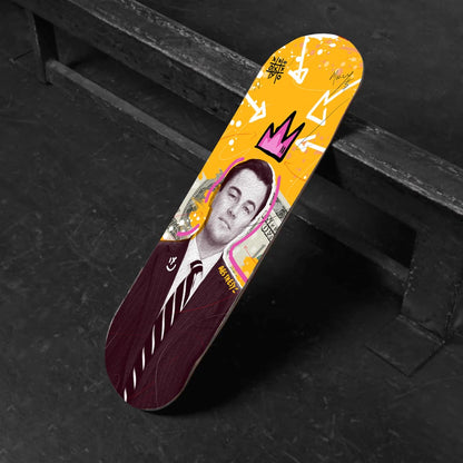 King of Wall Street Skateboard Deck