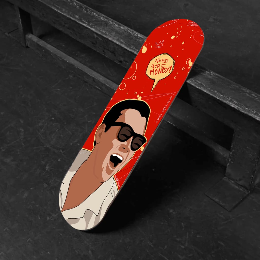 The Jordan Belfort Skateboard Deck