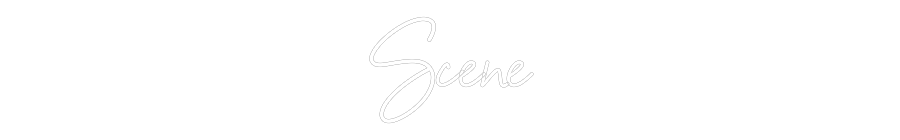 Custom Neon Sign: Scene