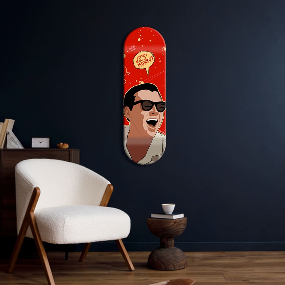 The Jordan Belfort Skateboard Deck