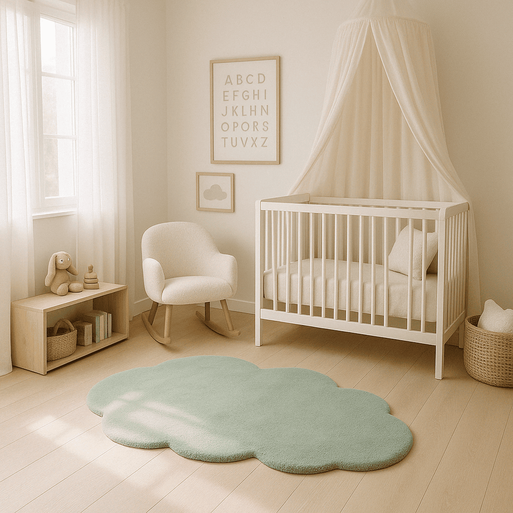 Sage Cloud Puff Rug