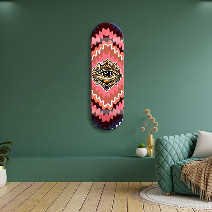 Eyes that watch everything Skateboard Deck