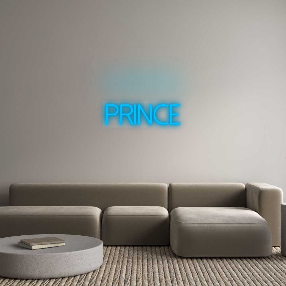 Custom Neon Sign: Prince