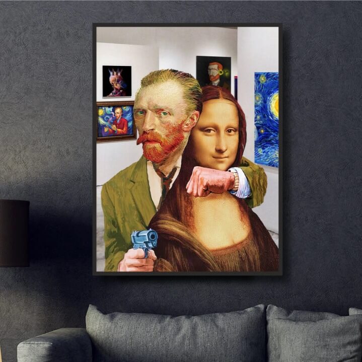 Mona Lisa at Gunpoint