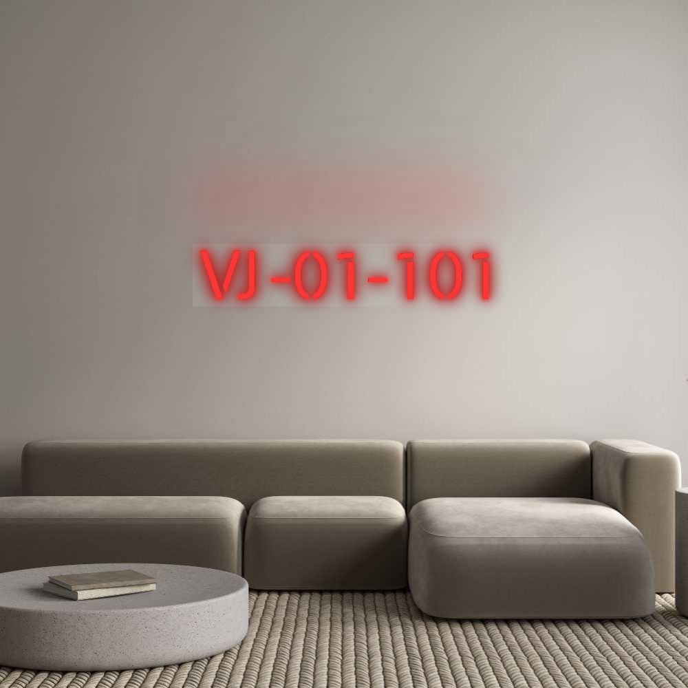 Custom Neon Sign: VJ -01-101