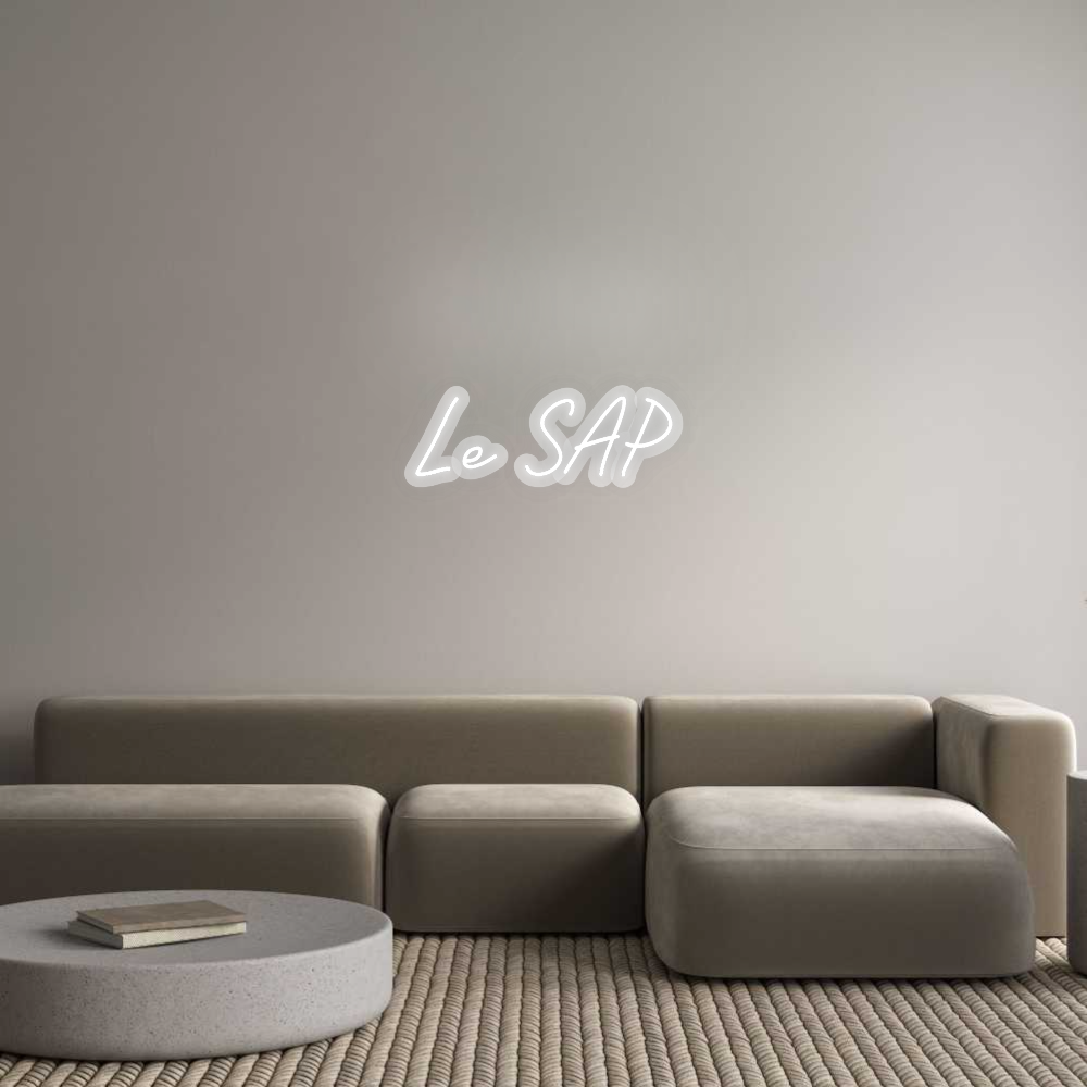 Custom Neon Sign: Le SAP