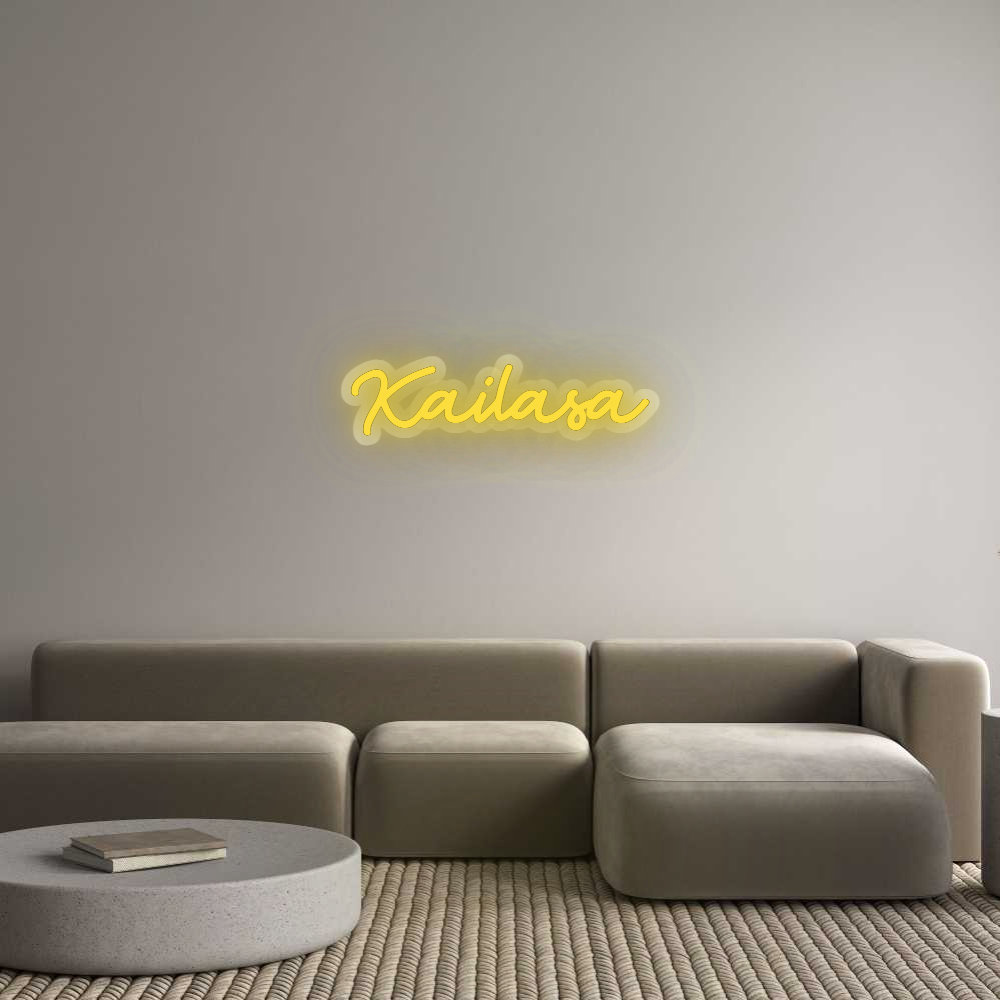 Custom Neon Sign: Kailasa