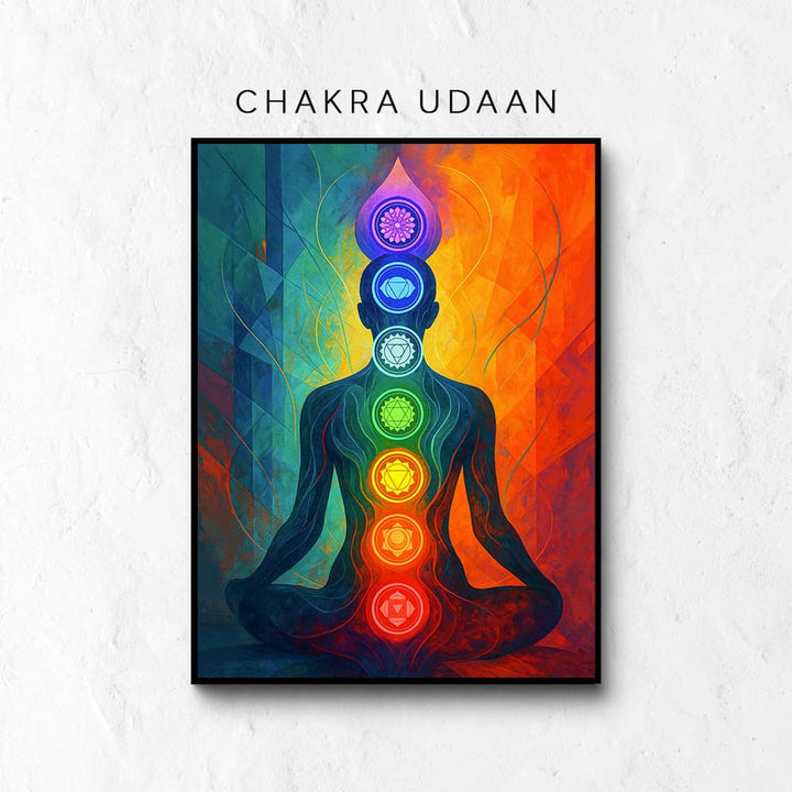 Chakra Udaan – 7 Chakra Energy Wall Art for Vastu & Balance