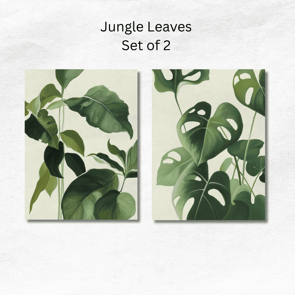Jungle Leaves - Set of 2
