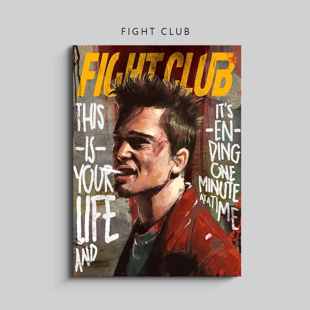 Brad Pitt in Fight Club