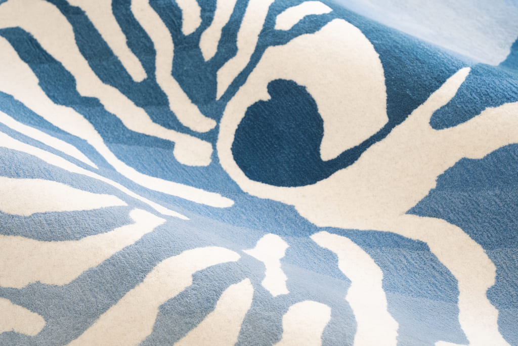Nautilus Teal Rug