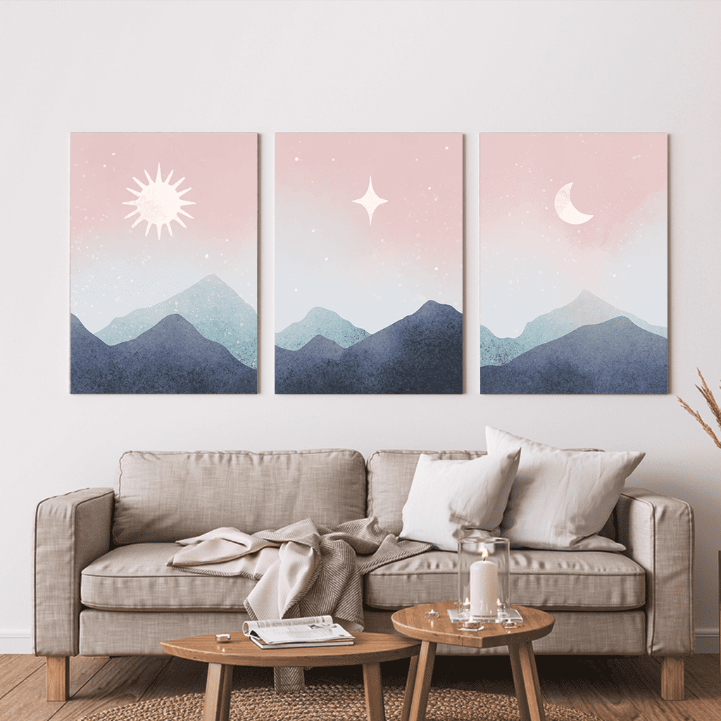 Evening Glow - Set of 3