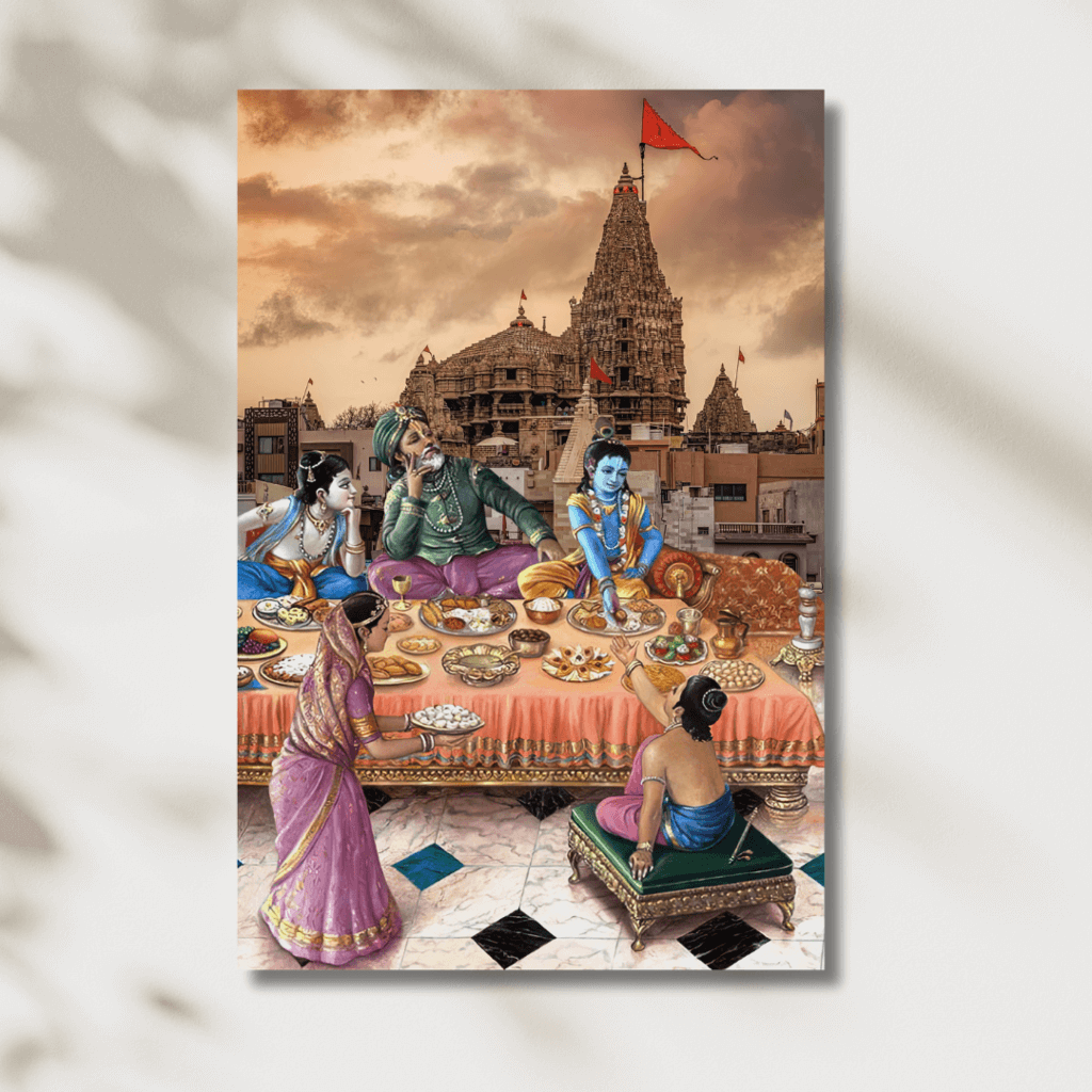 Lord Krishna at Dwarka