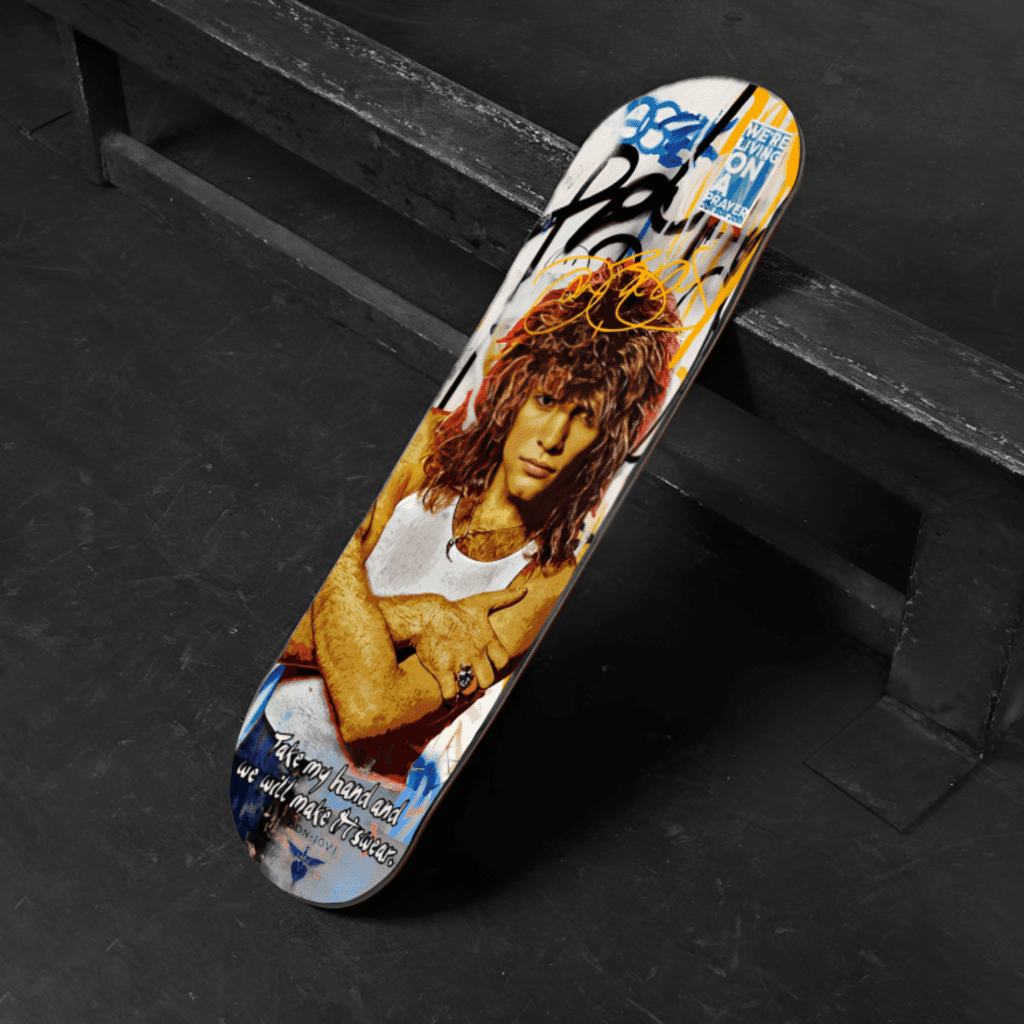 Beats of Bon Jovi Skateboard Deck