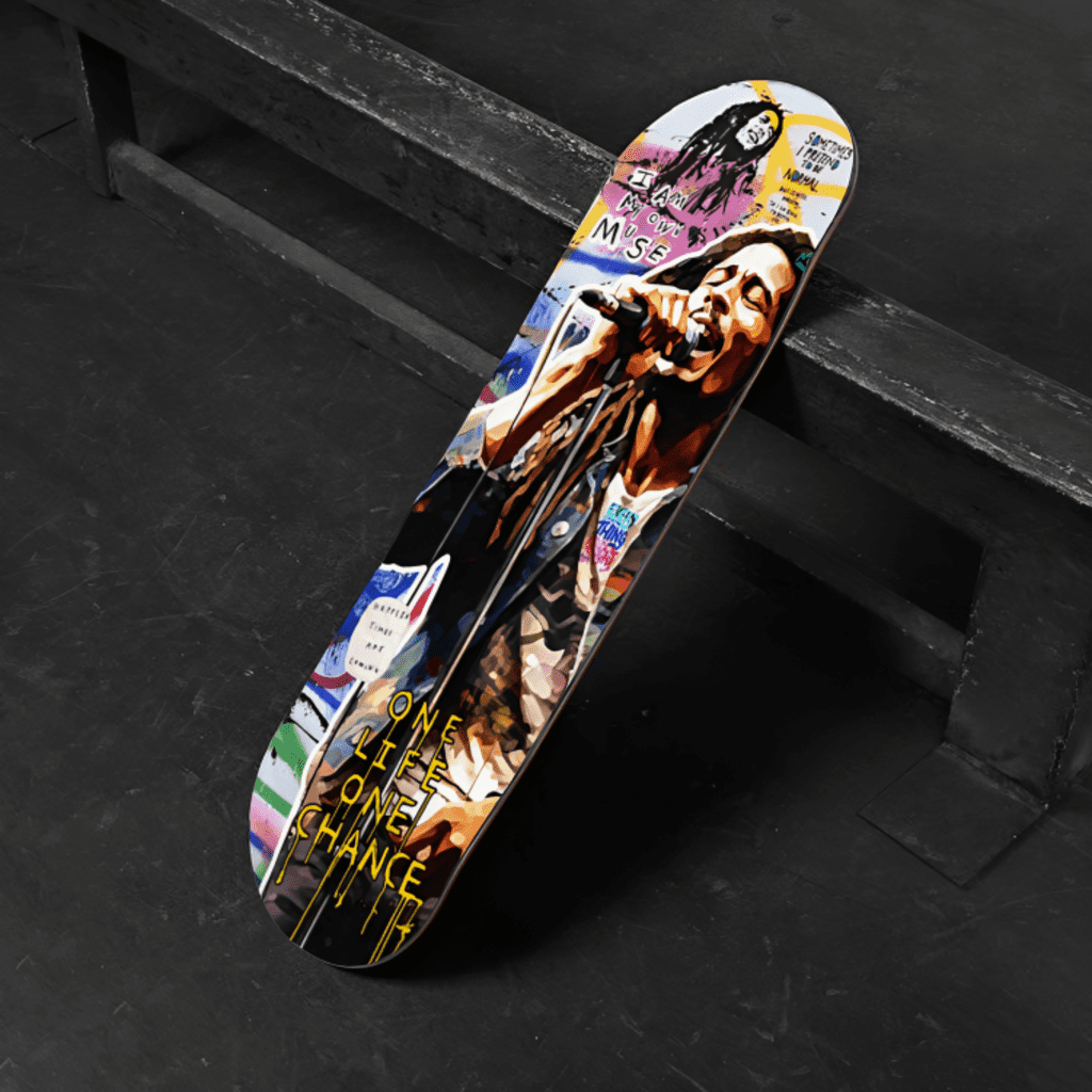Bob Marley Groove Skateboard Deck