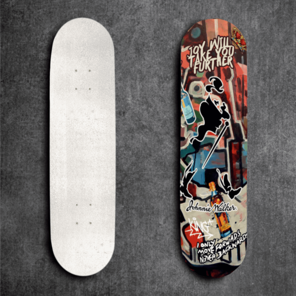 Johnnie Walker - Keep Walking Skateboard Deck