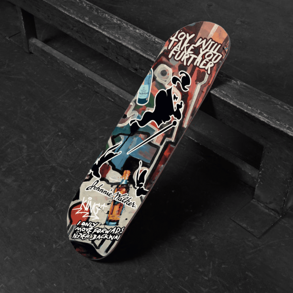 Johnnie Walker - Keep Walking Skateboard Deck