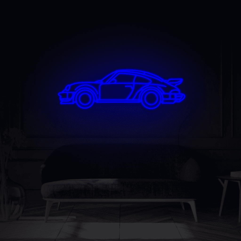 Porsche Neon Sign