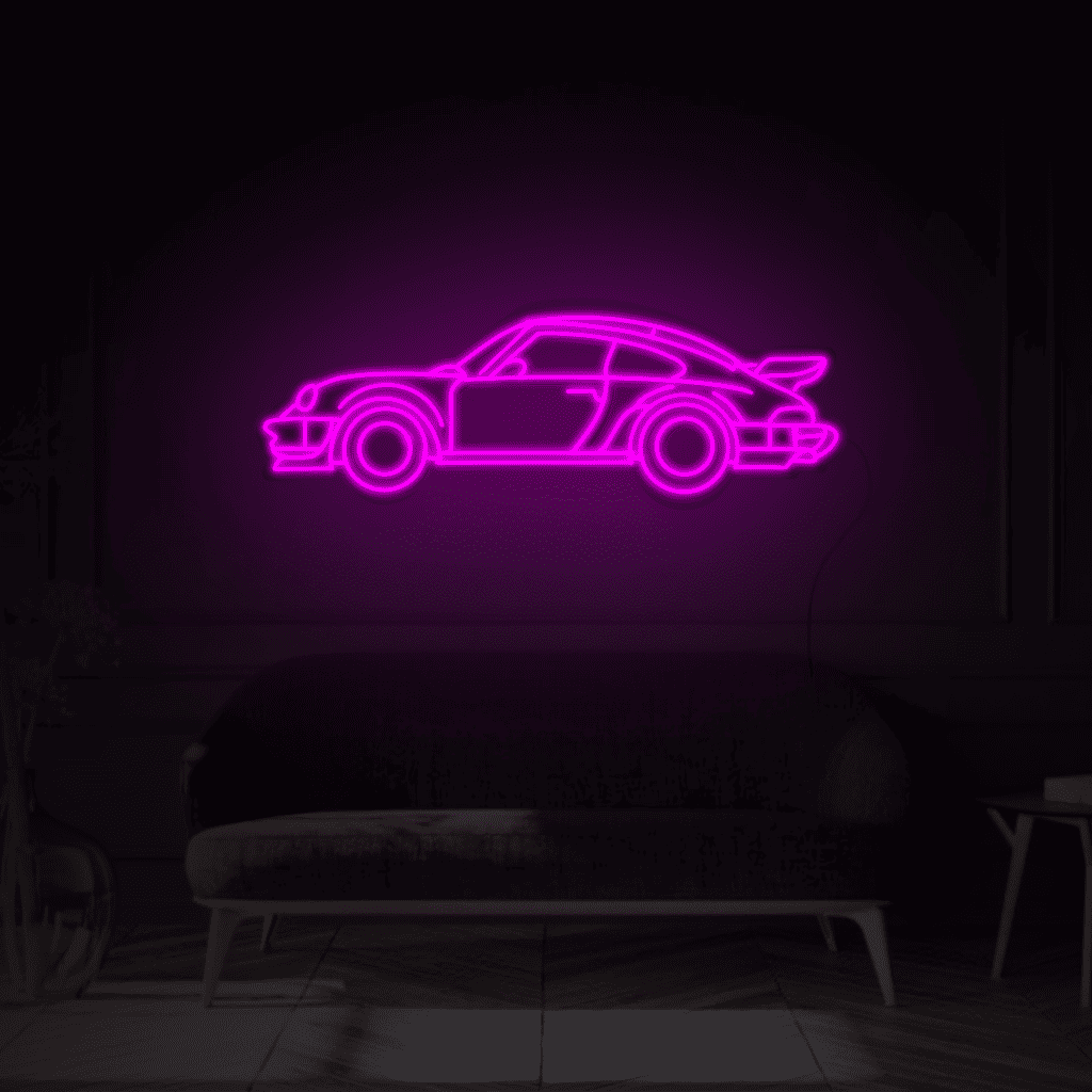 Porsche Neon Sign