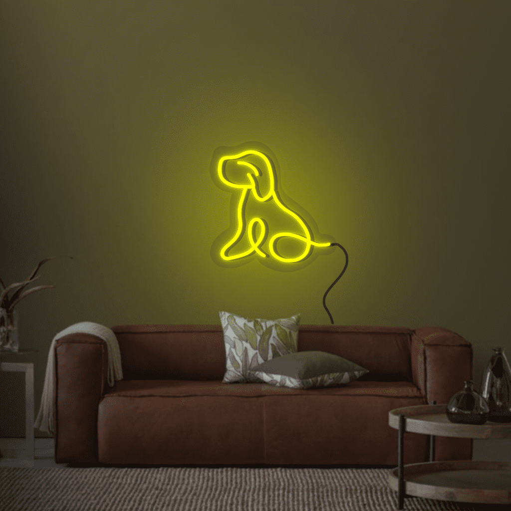 Dog Neon Sign