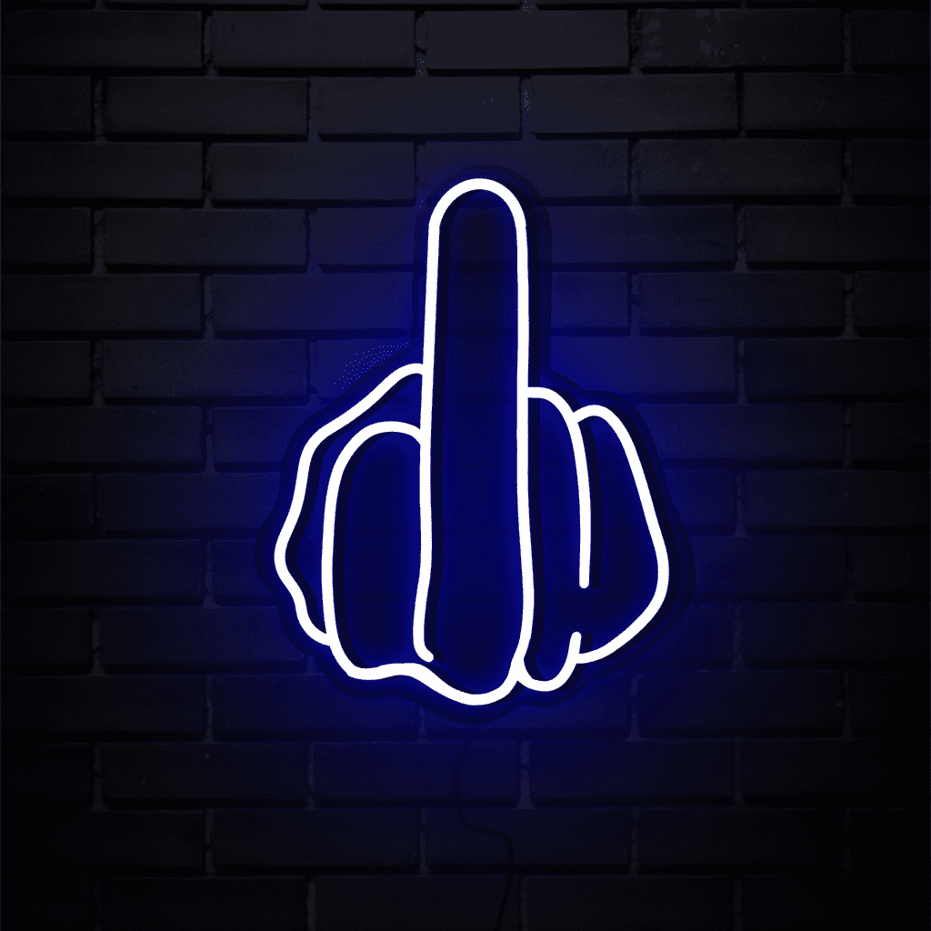 Fuck Symbol Neon Sign