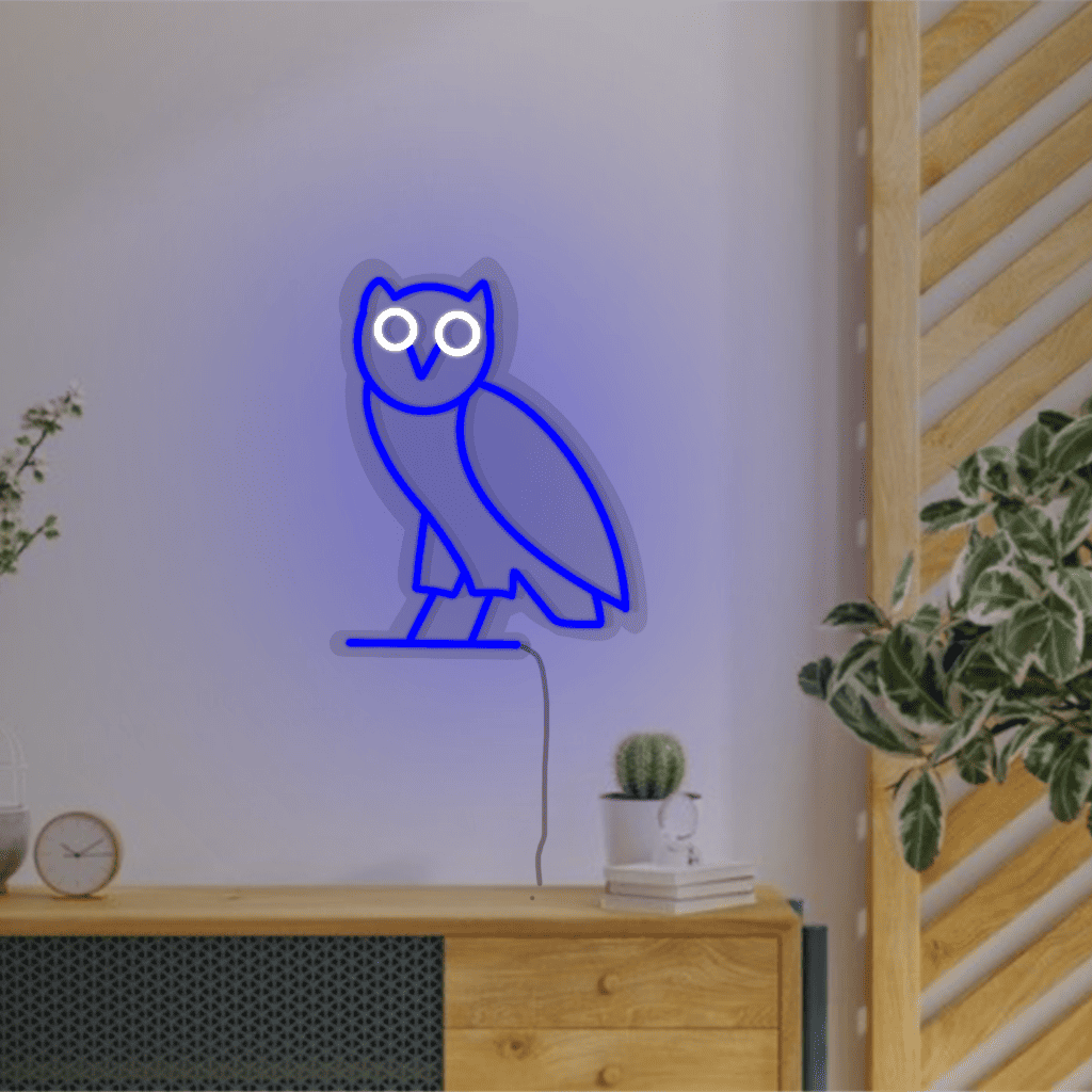 Owl Neon Sign