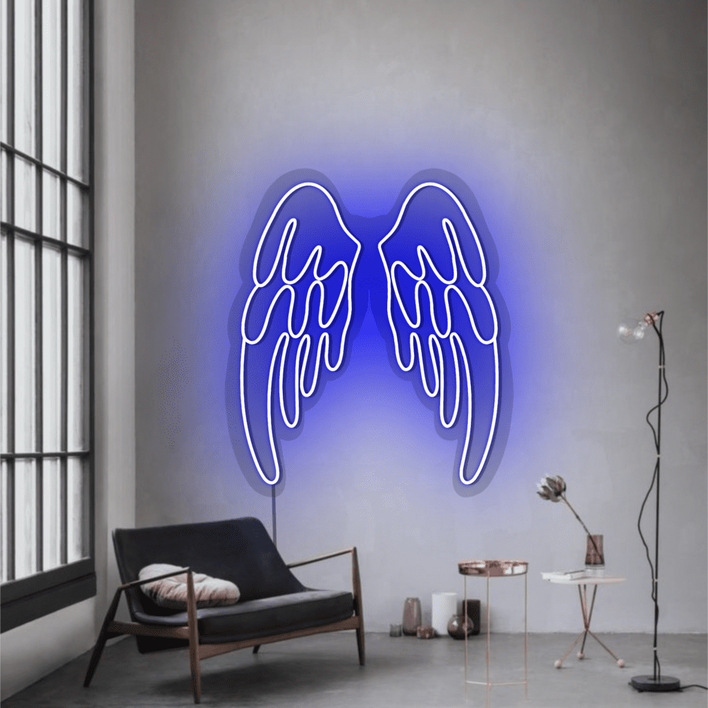 Angel Wings Neon Sign