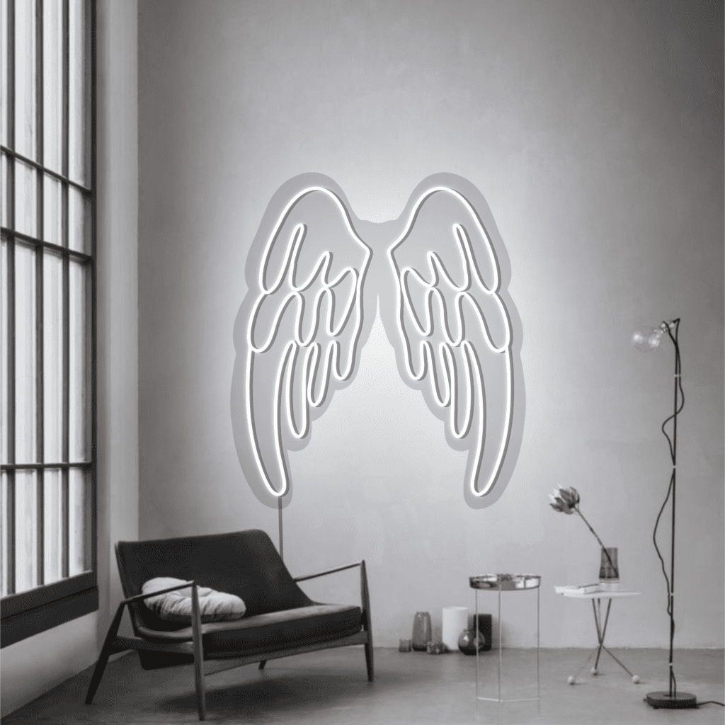 Angel Wings Neon Sign