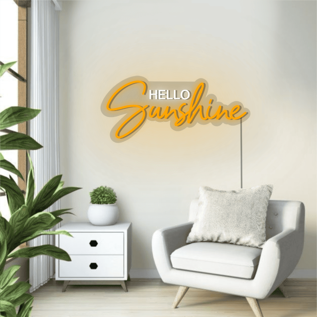 Hello Sunshine Neon Sign