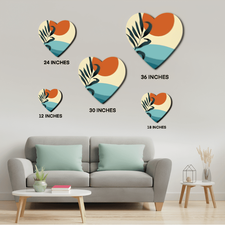 Me&U Heart Canvas