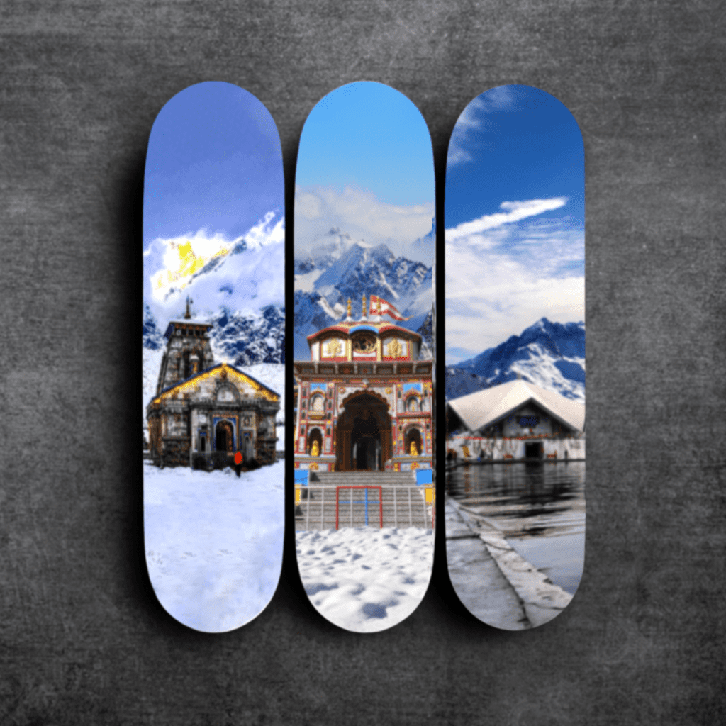The Holy Trinity Skateboard Deck