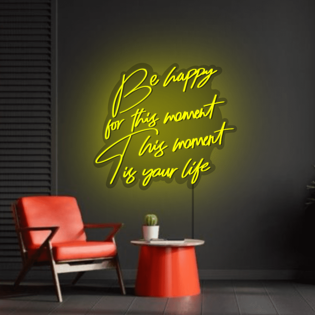 This Moment Neon Sign