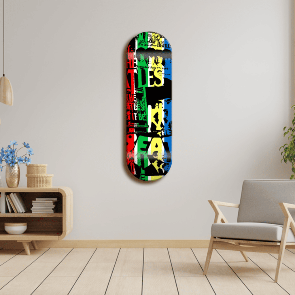 The Beatles Skateboard Deck