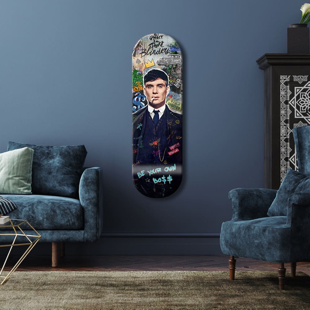 Tommy Shelby Skateboard Deck