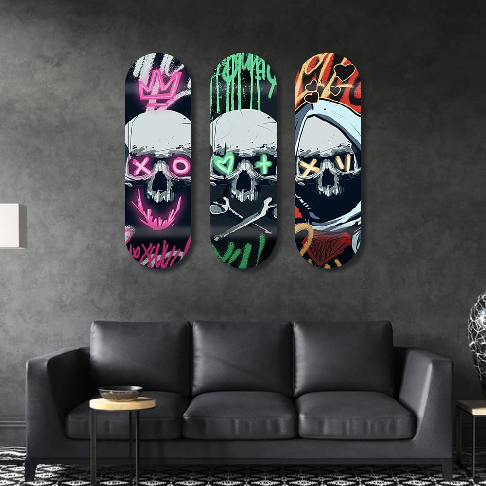 The Art of the Undead Skateboard Decks