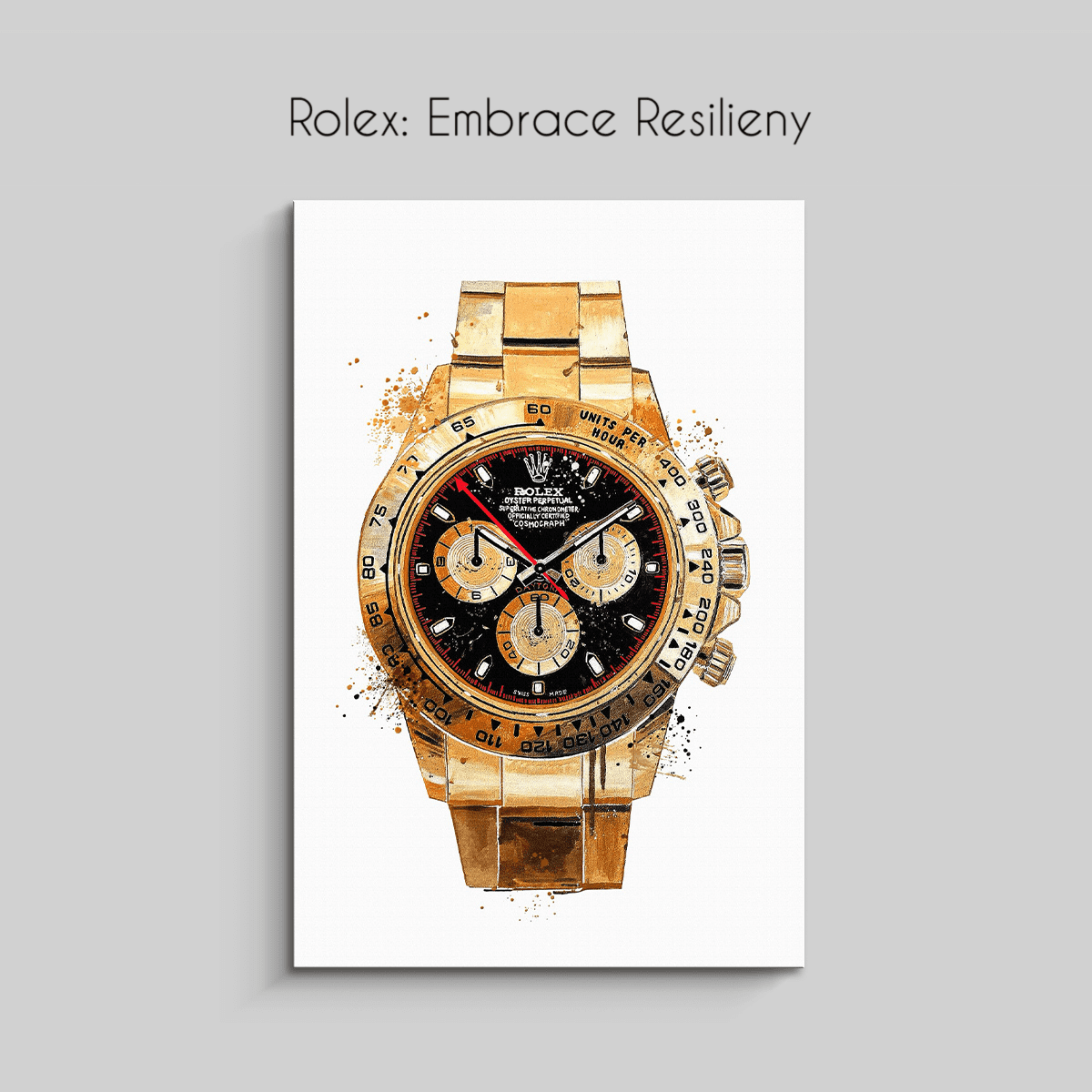 Rolex: Embrace Resilience