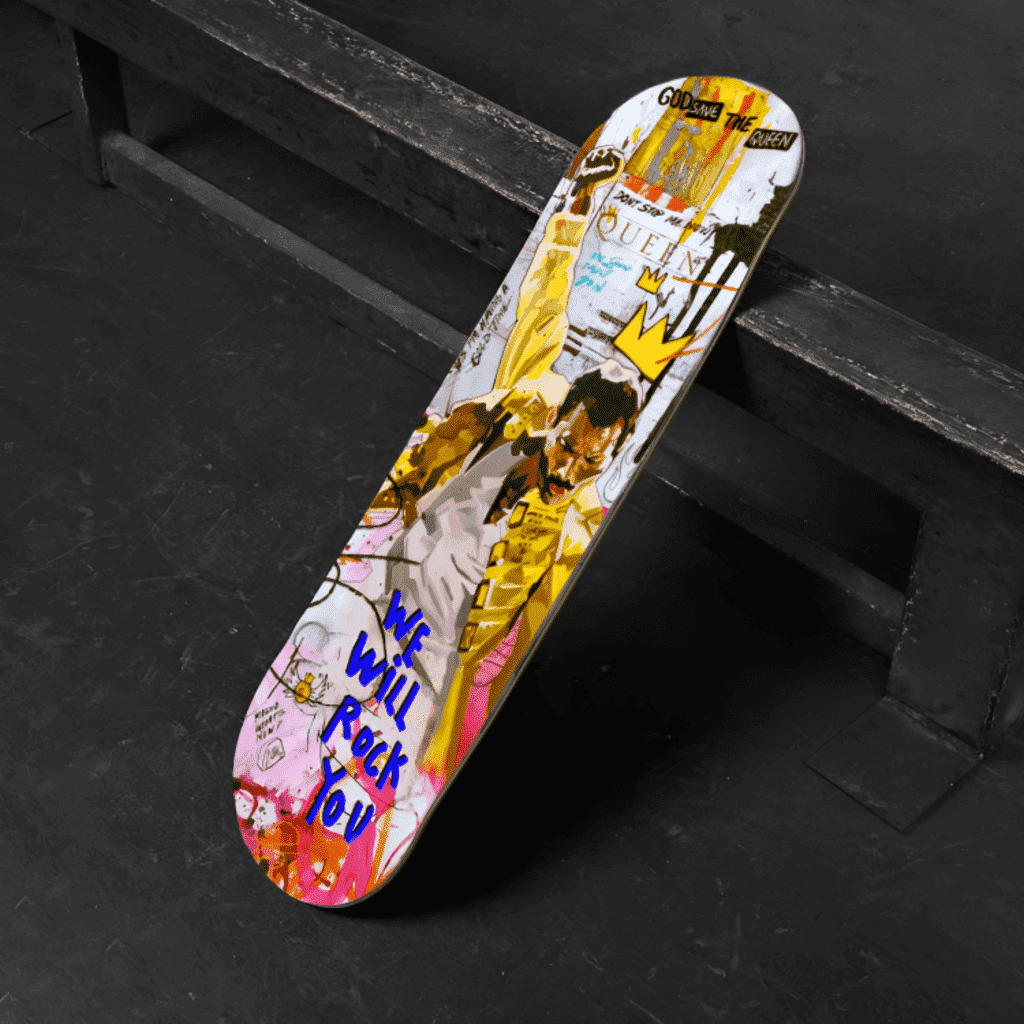 The Bohemian Rhapsody Skateboard Deck