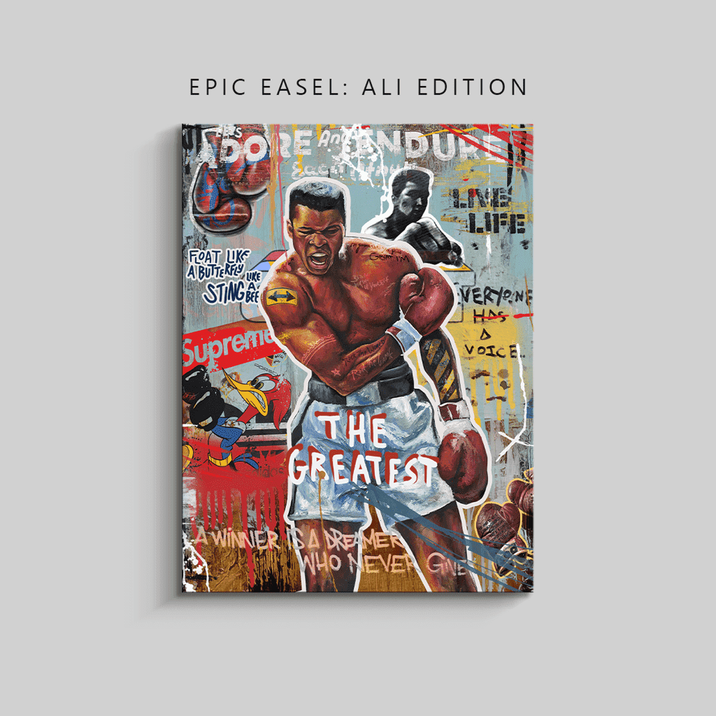 Epic Easel: Muhammad Ali Edition