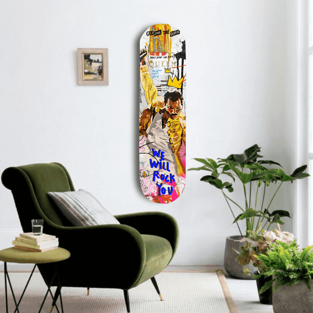 The Bohemian Rhapsody Skateboard Deck