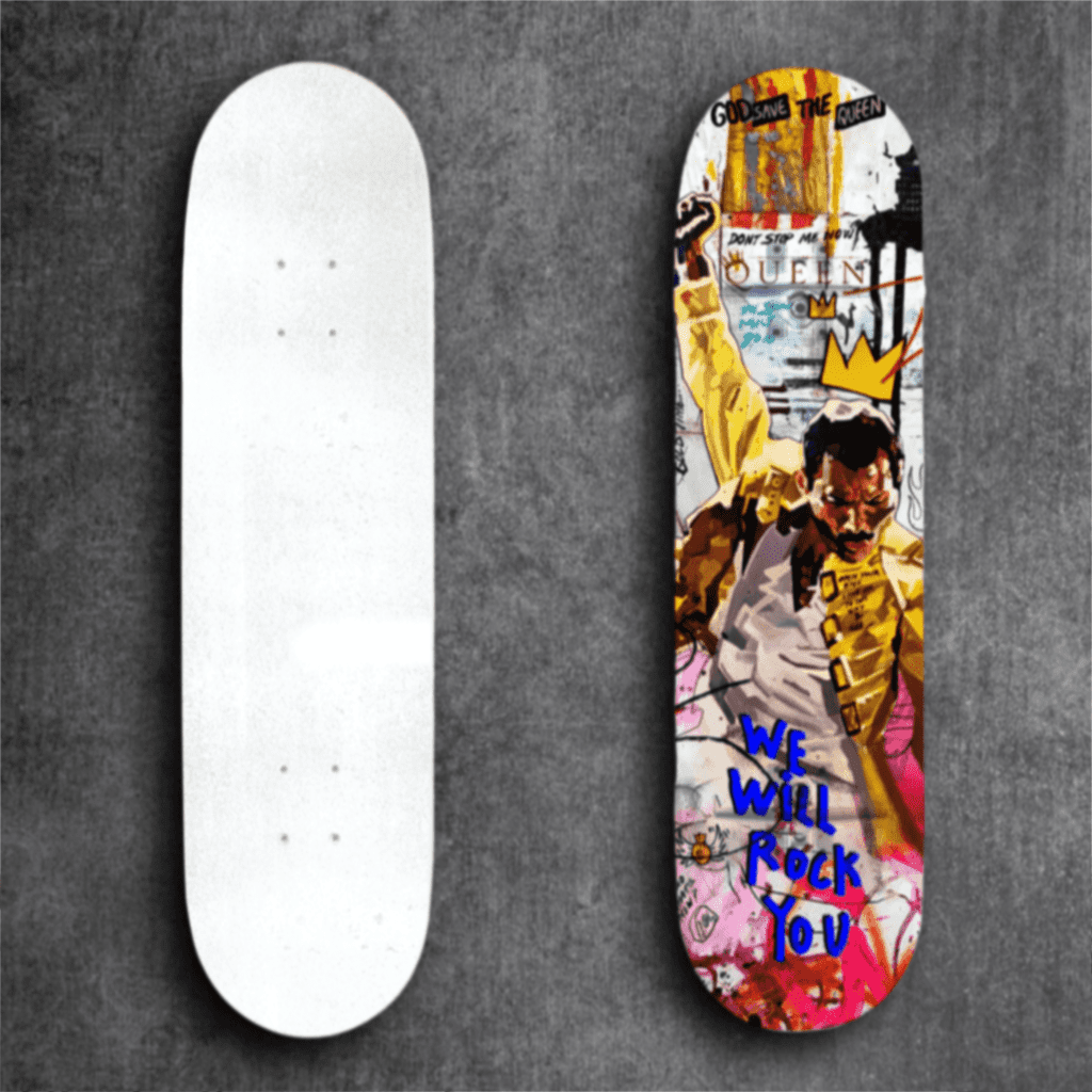 The Bohemian Rhapsody Skateboard Deck