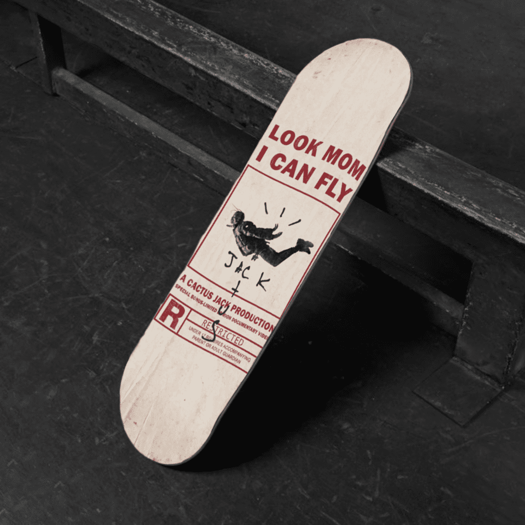 Travis Scott Skateboard Deck