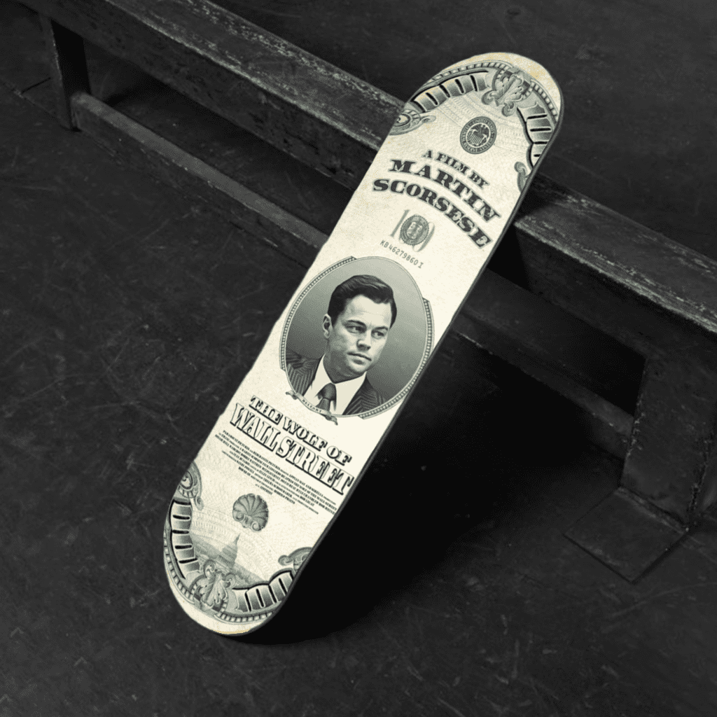 Wolf Of The Wall Street Skateboard Deck