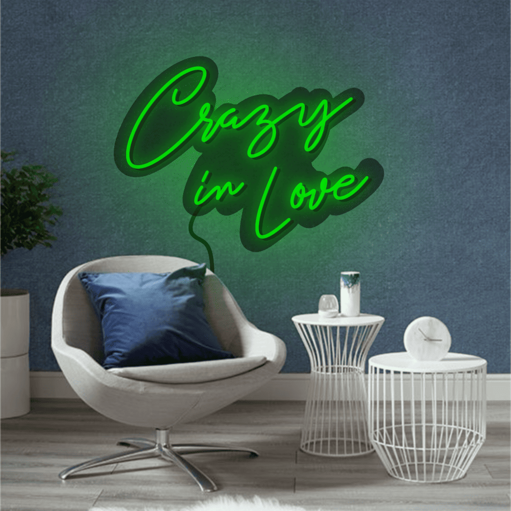 Crazy in Love Neon Sign