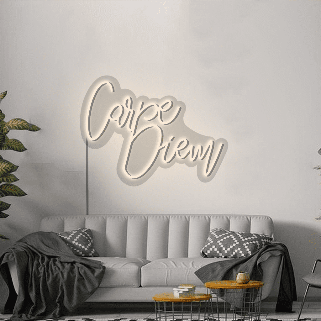 Carpe Diem Neon Sign