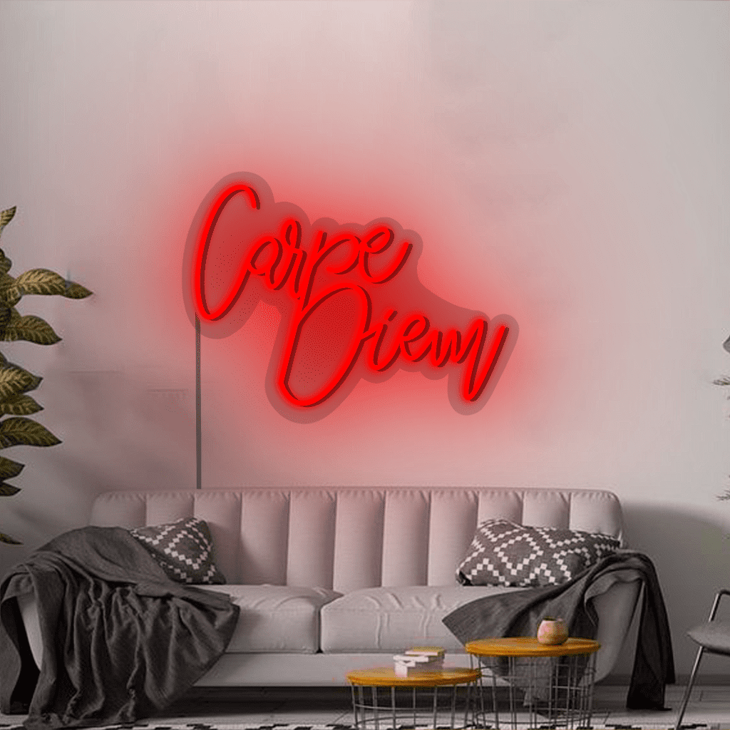 Carpe Diem Neon Sign