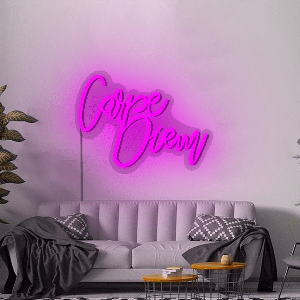 Carpe Diem Neon Sign