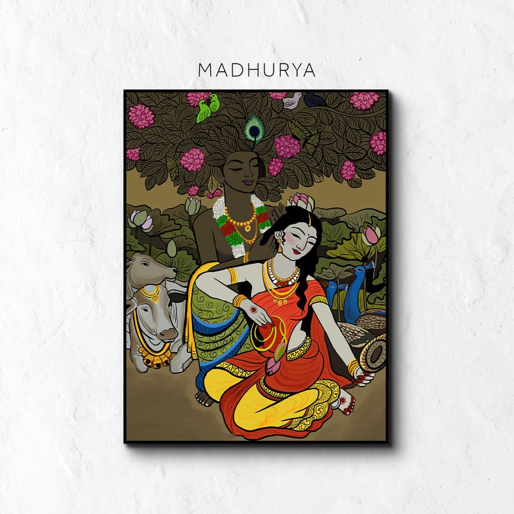 Lord Krishna and Radha Ji - Madhurya