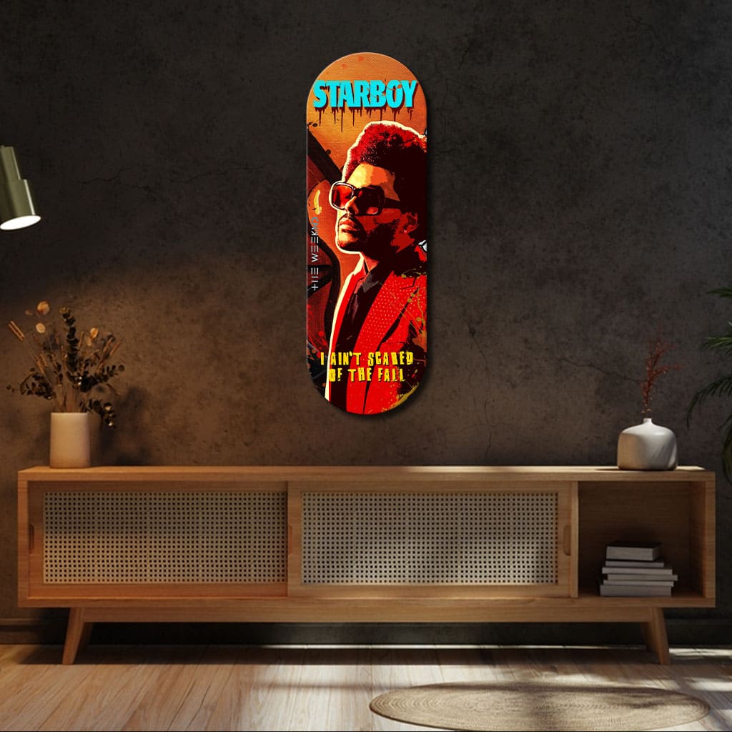 The Weeknd Skateboard Deck