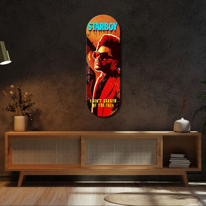 The Weeknd Skateboard Deck